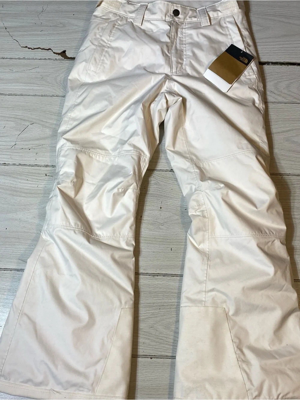 NWT The North Face Girls Freedom Insulated Ski Snowboard Pants White L